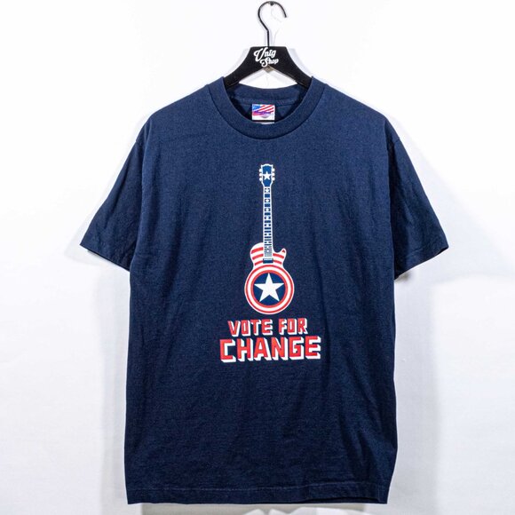 2004 Vote For Change T-Shirt Bruce Springsteen Large Y2K Rock Music Concert - Picture 1 of 5